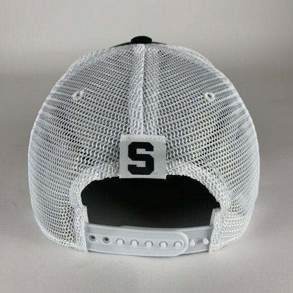Michigan State Spartans NCAA Green Top of the World Snapback Trucker Hat New - Picture 3 of 5
